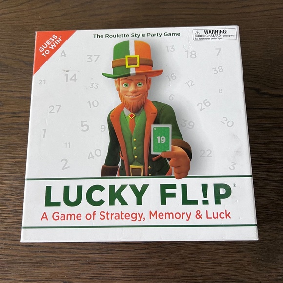 Lucky Flip A Game Of Strategy, Memory & Luck  Boardgame New Open Box - Picture 8 of 8